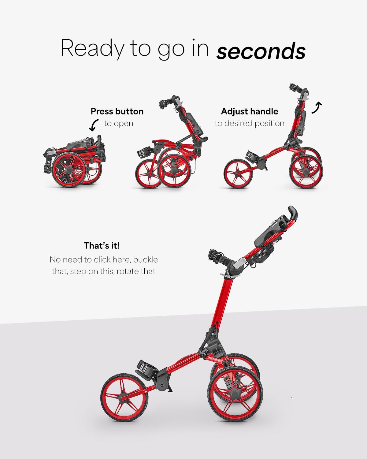 Amazon.co.jp: Caddytek CaddyLite コンパクトセミオート