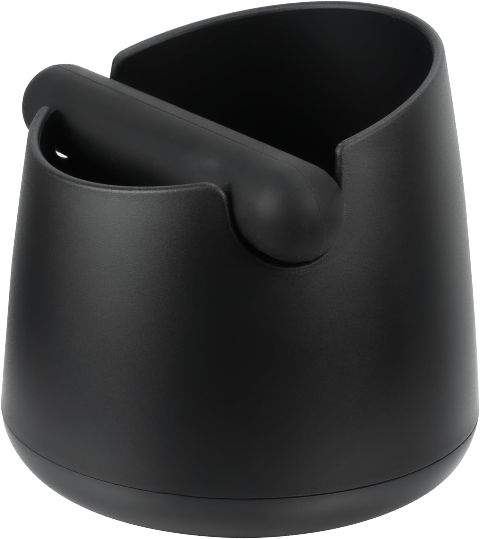 Coffee Knock Box, Coffee Grounds Container, Espresso Grounds Bin Knock Box, Barista Coffee Grind Bin Knock Out Box with Removable Metal Knock Bar & Non-Slip Base, Coffee Machine Accessories