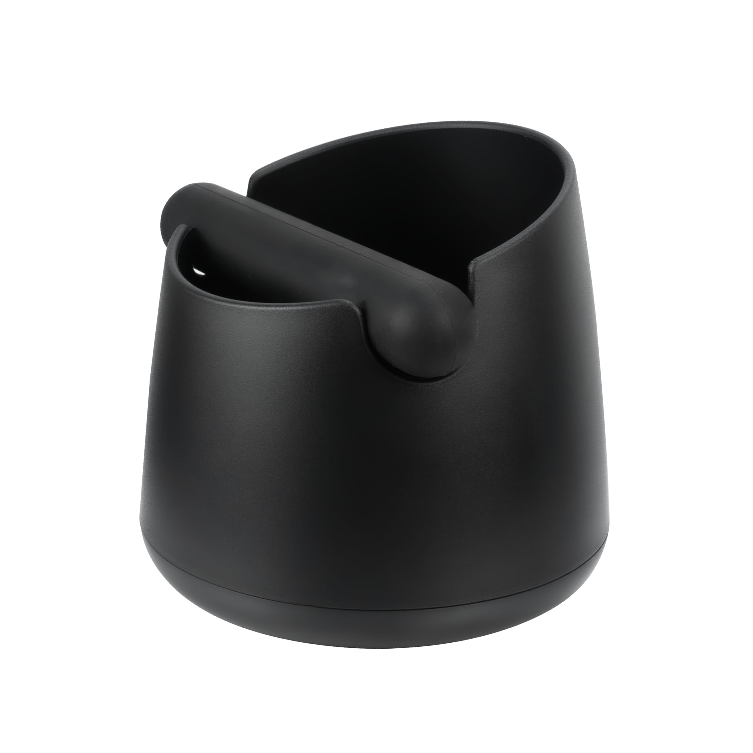 Coffee Knock Box, Coffee Grounds Container, Espresso Grounds Bin Knock Box, Barista Coffee Grind Bin Knock Out Box with Removable Metal Knock Bar & Non-Slip Base, Coffee Machine Accessories