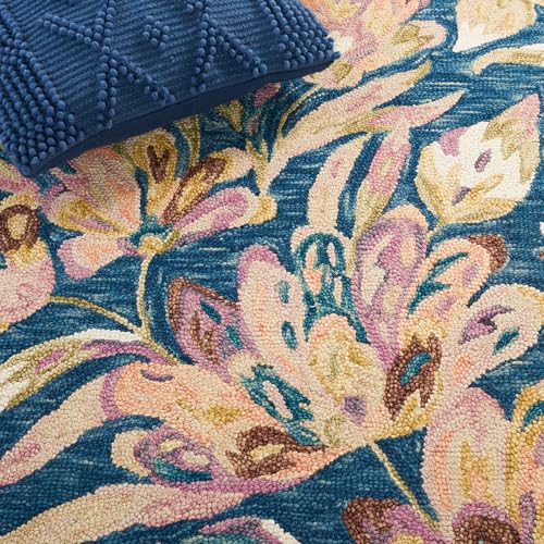 Image of Hand Tufted Premium Rug Premium Wool Carpet for Living Room Bedroom and Hall Size 8x10 Feet Color Multi