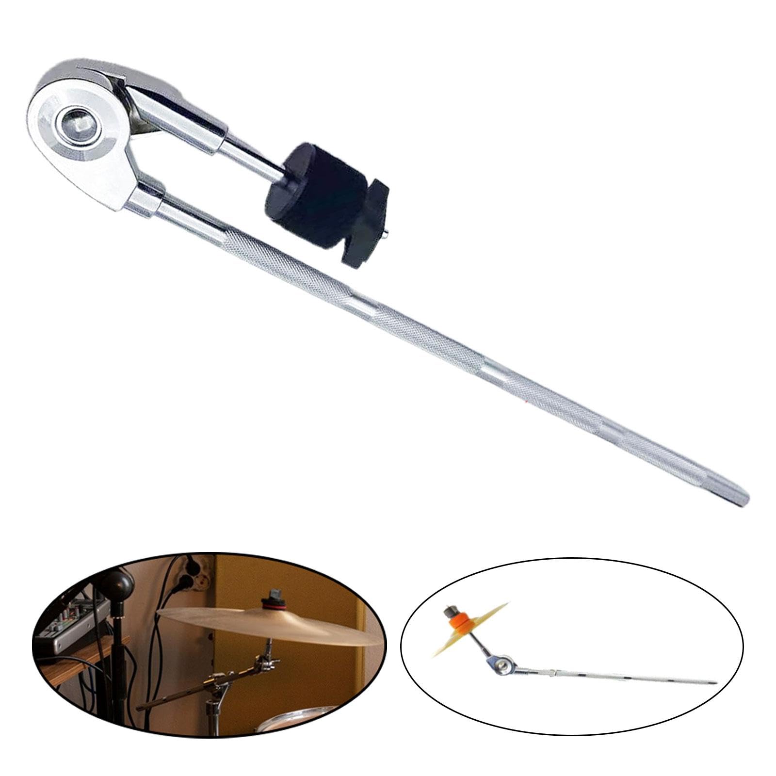 Ensemble de Fixation pour Cymbales, Accessoires de Batterie En Acier Inoxydable, Tige