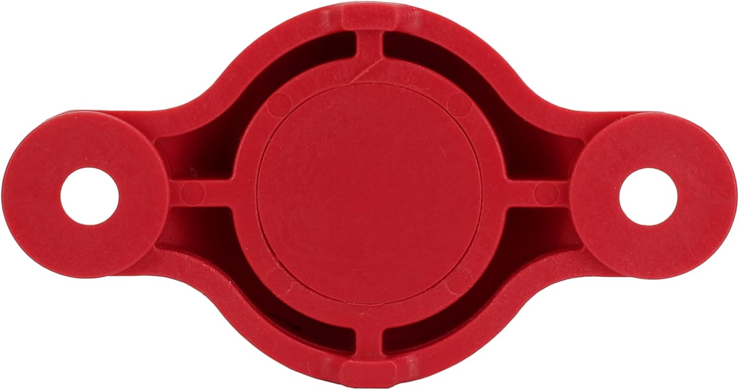Fastronix 1/2" Heavy Duty Stainless Steel Single Stud Power and Ground Junction Block with Red and Black