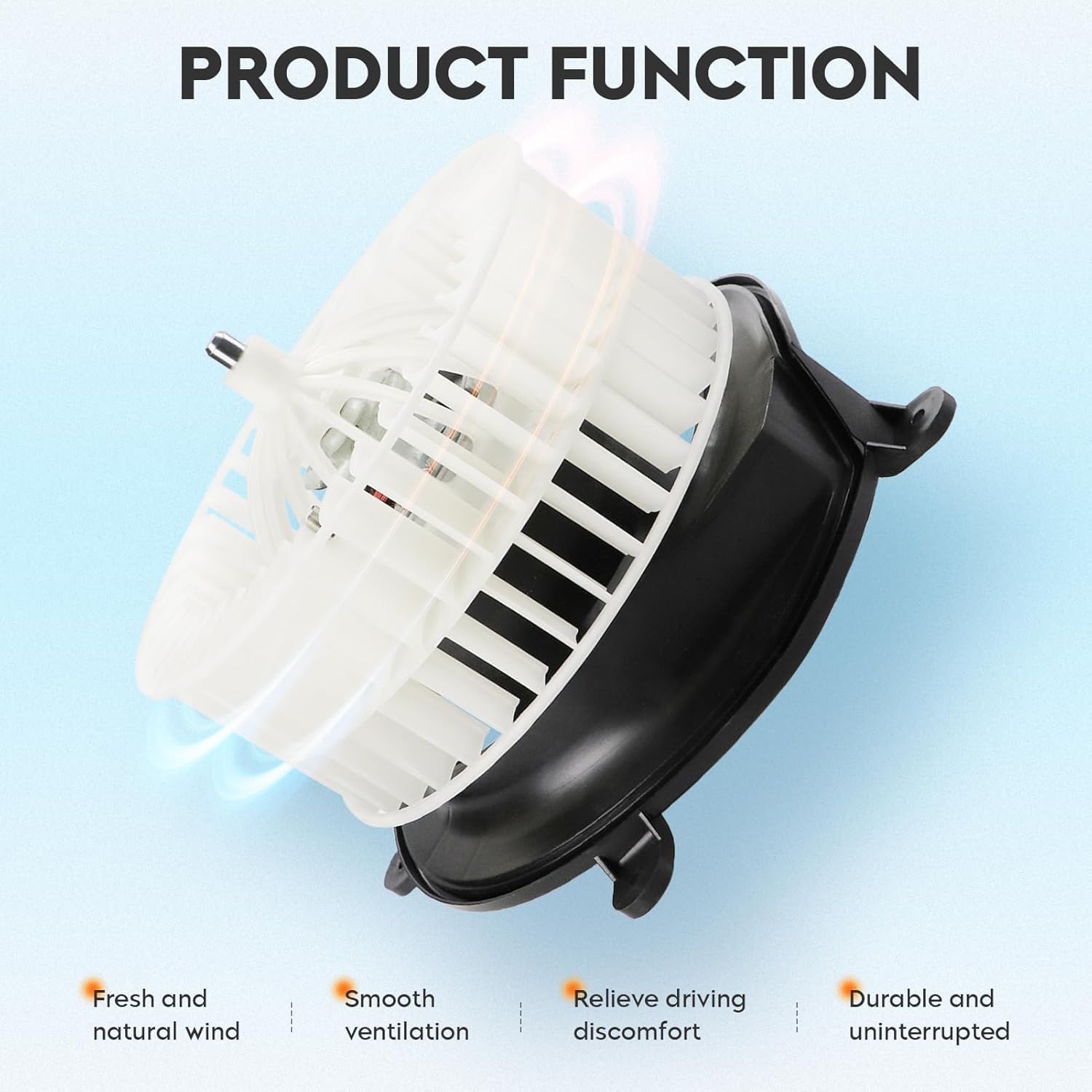 Motor del ventilador de la calefacción, ventilador interior OE# 2118300408 2118300908 compatible con CLS C219 2004-2010, Clase E W211 2002-2008, Clase E T-Model S211 2003-2009