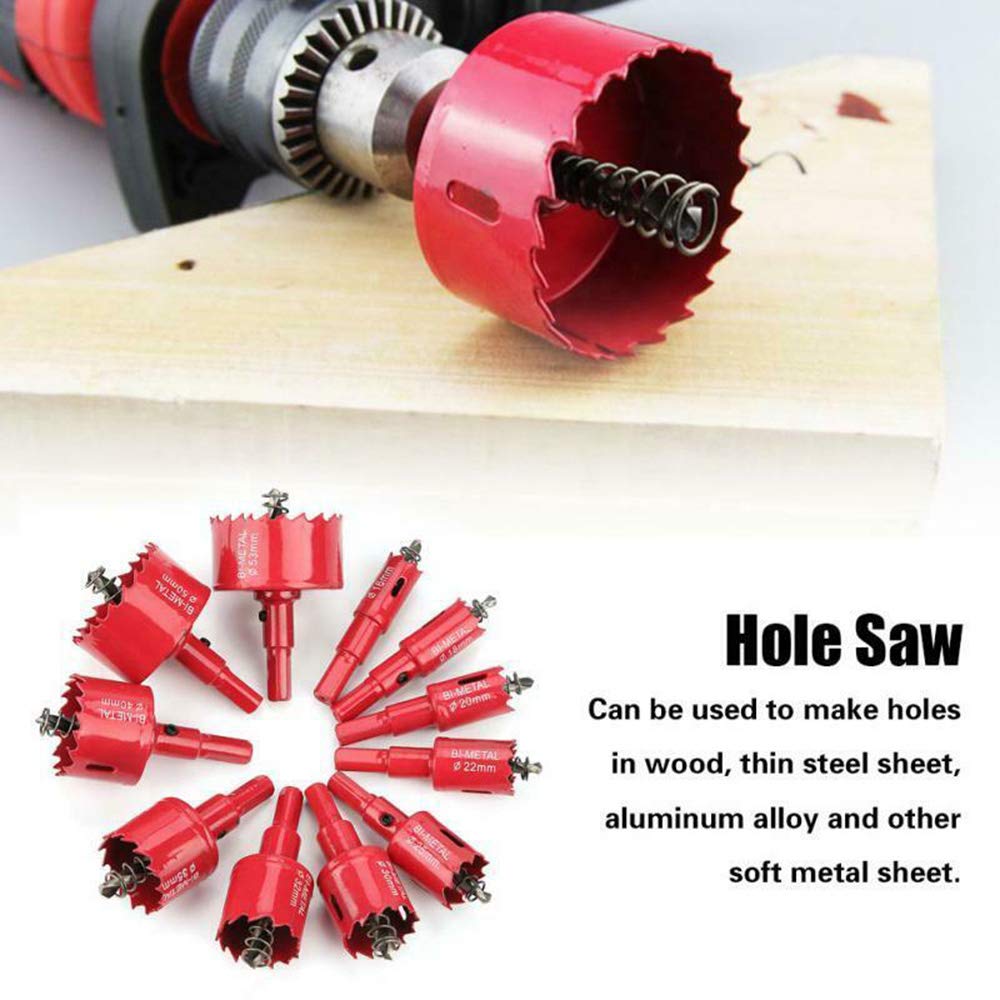 M42 HSS Hole Saw Cutter BI-Metal Wood Hole Saws Bit Tooth Cutting Heavy Duty Hole Saw Cutting in Wood, Plastic - Image 4