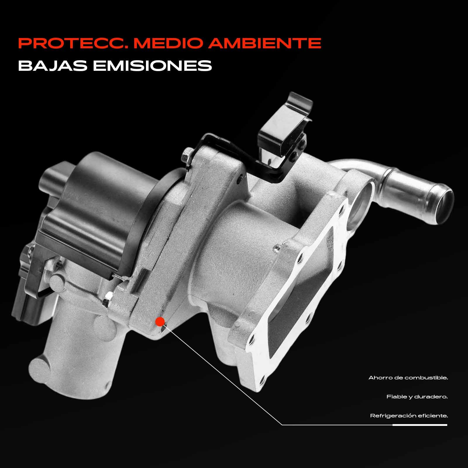 Frankberg Válvula EGR 284102A850 | Compatible con: Sportage SL, Carens IV, iX35 EL ELH LM, i40 VF, Optima FSGDS6B, i40 CW VF