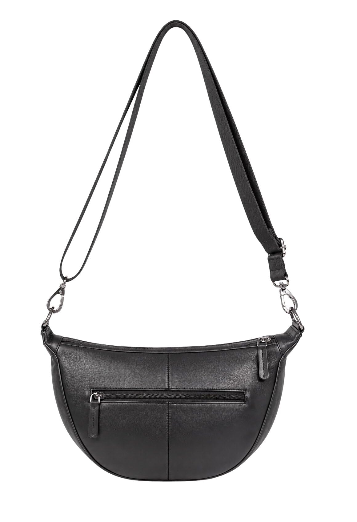 Handtasche Leder Moonbag Crossbody Schultertasche Portaugusta 1595 +e