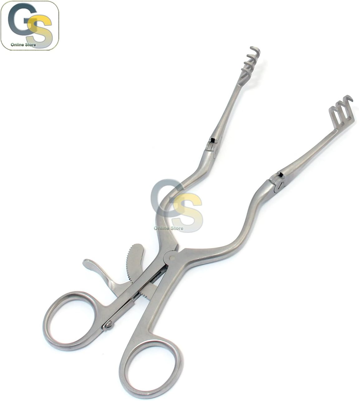 G.S BECKMAN-WEITLANER RETRACTOR 6" 3X4 SHARP HINGED BLADE