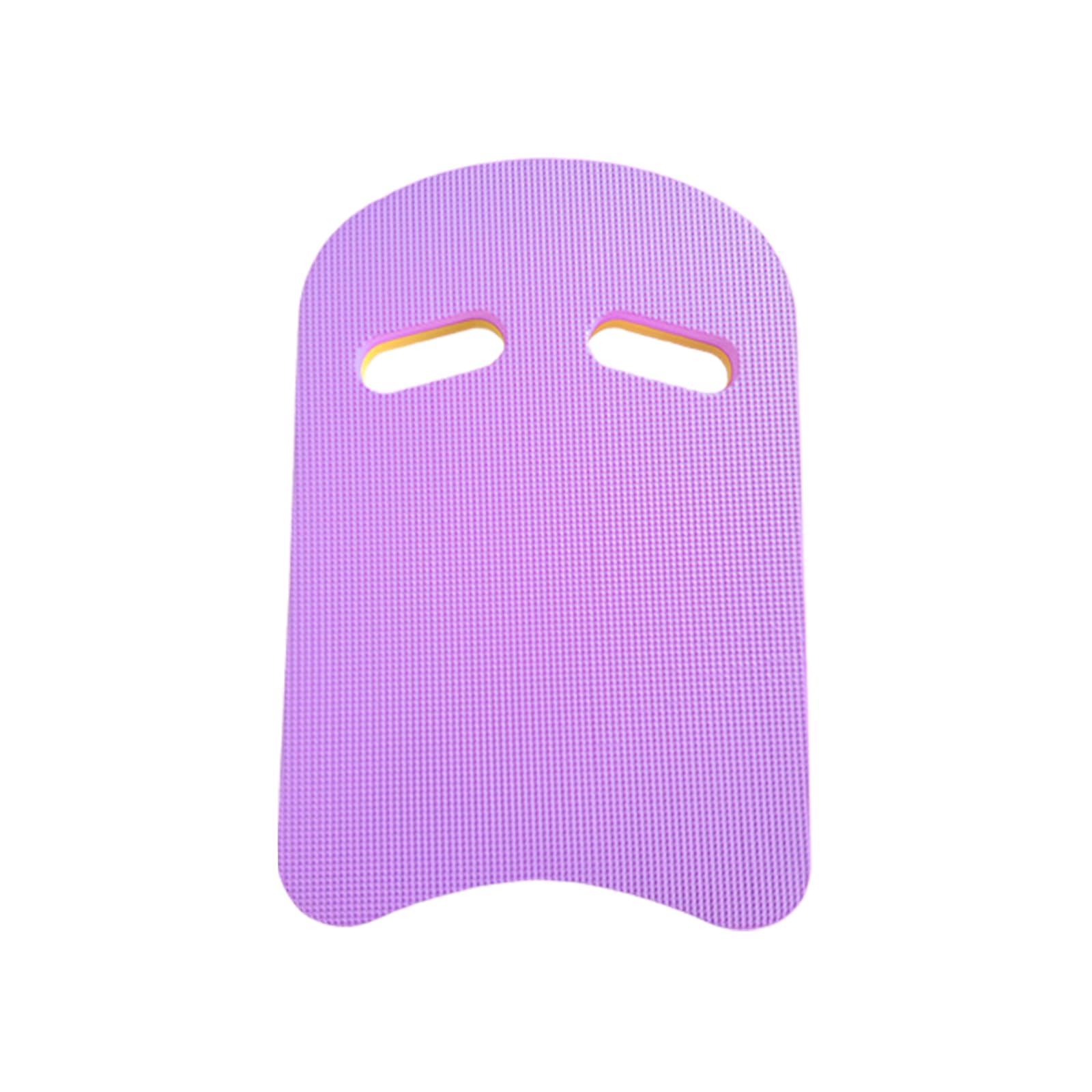 Unisex swimming float, made from EVA foam and featuring safety grip holes. Suitable for beginners and training, ideal for swimming practice and training (Purple, U)