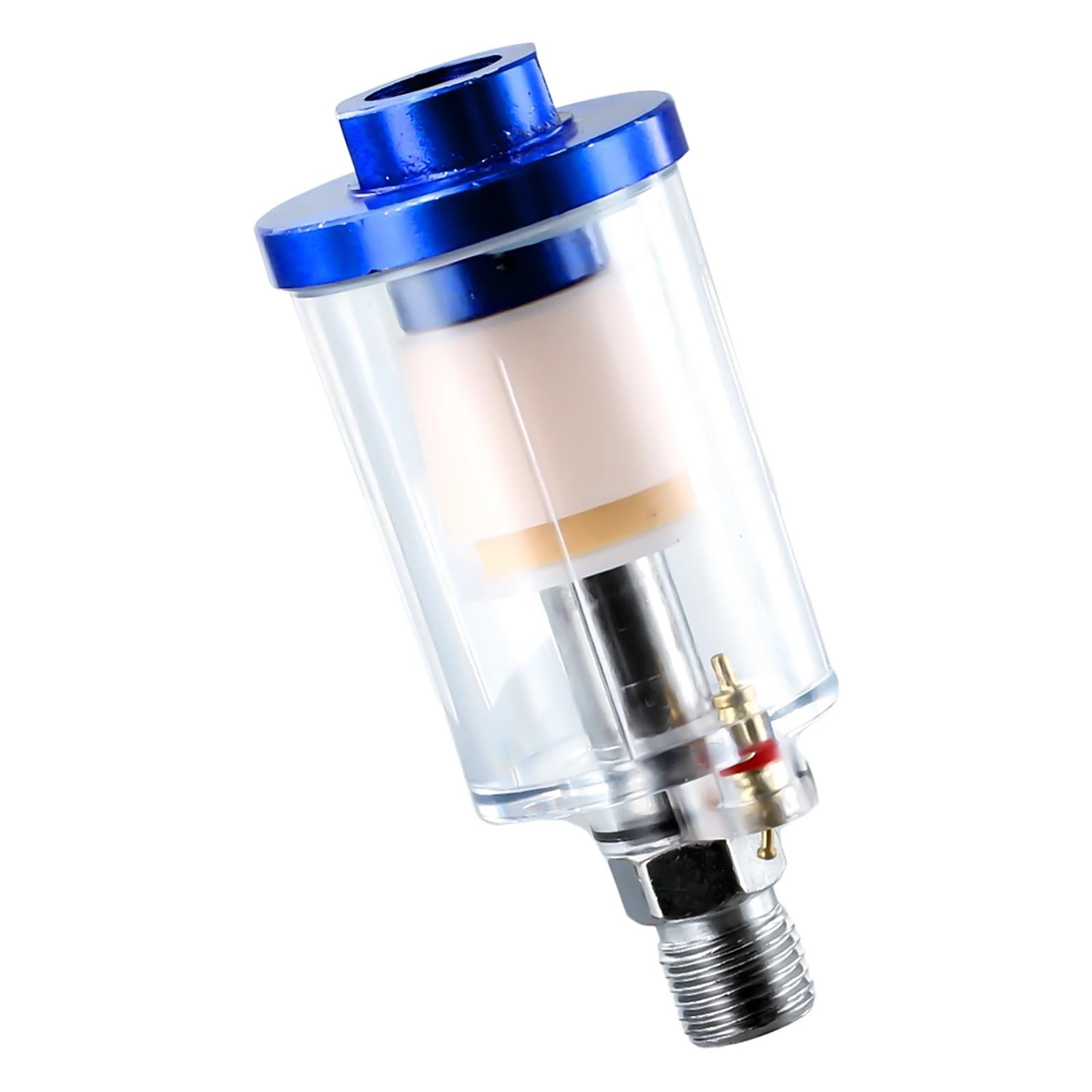 AYNRJKKX Air Pressure Regulator Water air Filter + Oil-Water Separator Paint Spray Gun Gauge(AF-02)