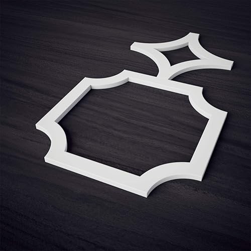 Miniatura 4 de Ekena Millwork 20 58 pulgadas de ancho x 11 38 pulgadas de alto x 38 pulgadas de alto, pequeños paneles de pared decorativos Anderson en PVC de