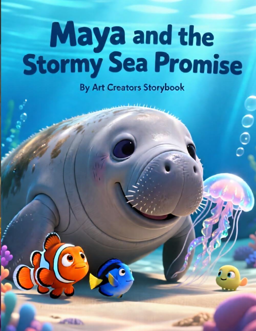 Maya and the Stormy Sea Promise: A Calm and Heartwarming Story About Courage, Trust, and Social-Emotional Learning for Ages 3–7 (Maya the Gentle ... Compassion Social-Emotional Learning Series)