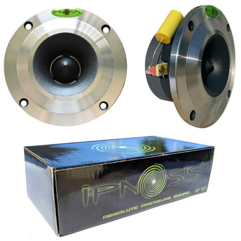 Ipnosis 2 TWEETER IPT1001 100 watt rms e 200 watt max da 10,00 cm di diametro 4" sensibilità 101 db profondità 4,00 cm uso spl, a coppia