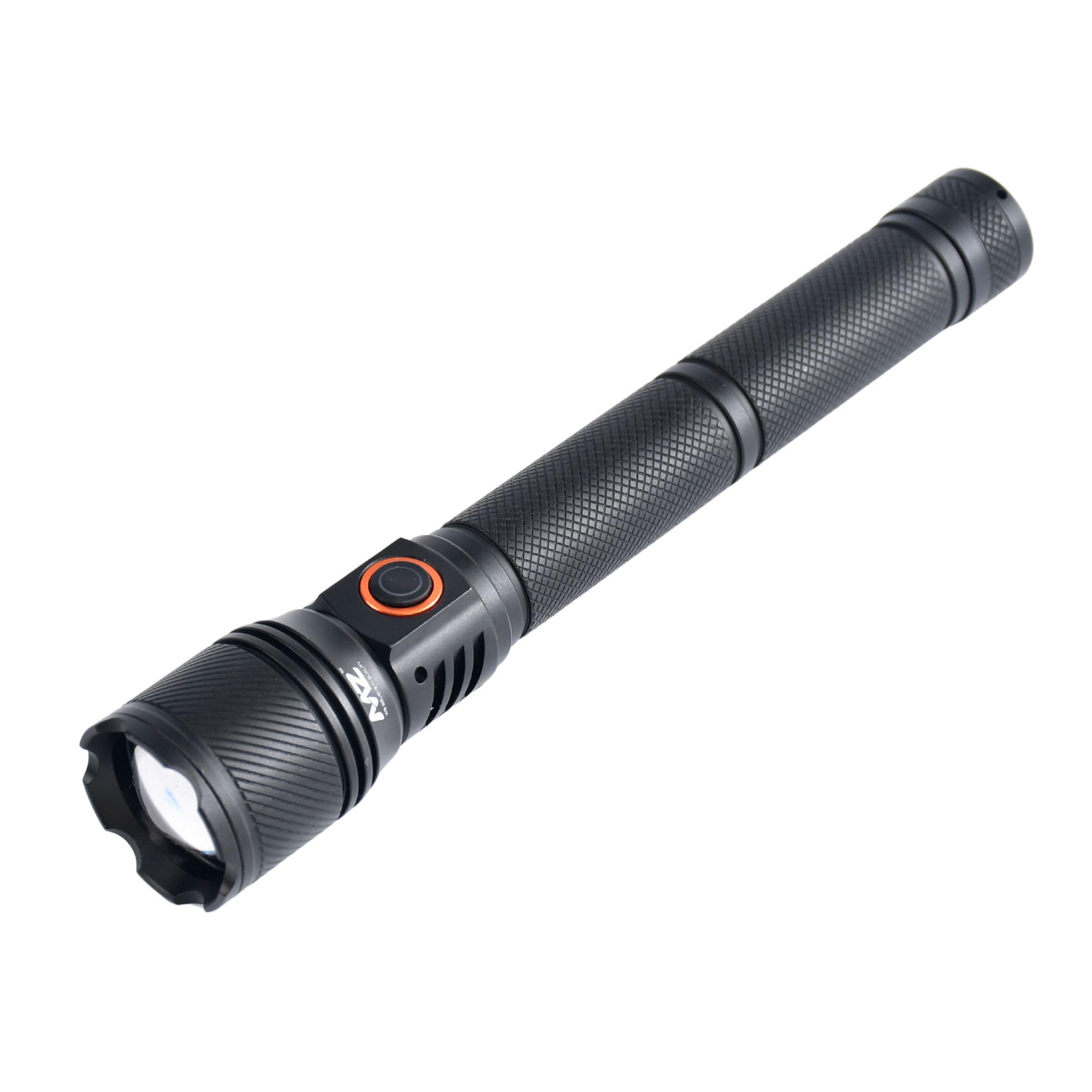 MZ M295 Rechargeable LED Metal Torch, Zoomable Super Bright 150W