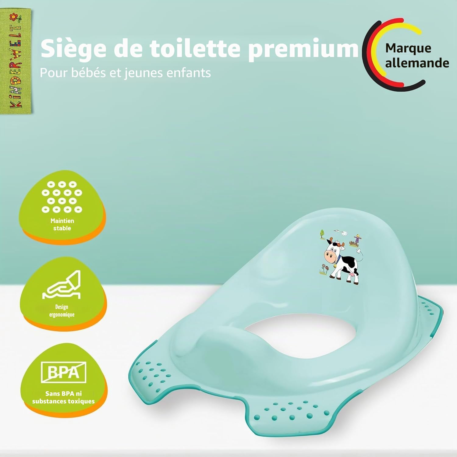 Siège de toilette pour enfant de qualité supérieure - Motif Roi Lion