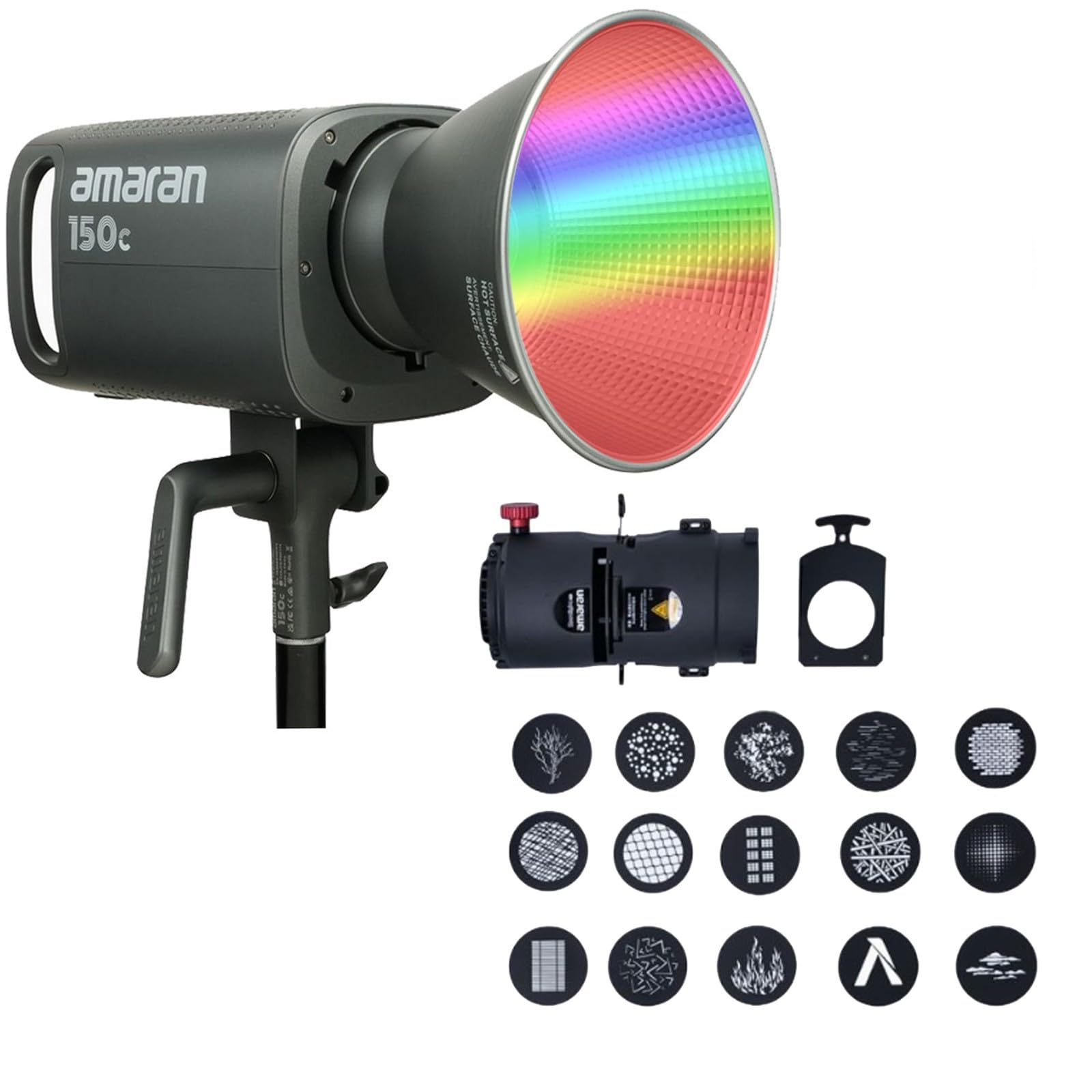 Amazon | Aputure Amaran 150C RGBWW フルカラー LED ビデオ ライト 