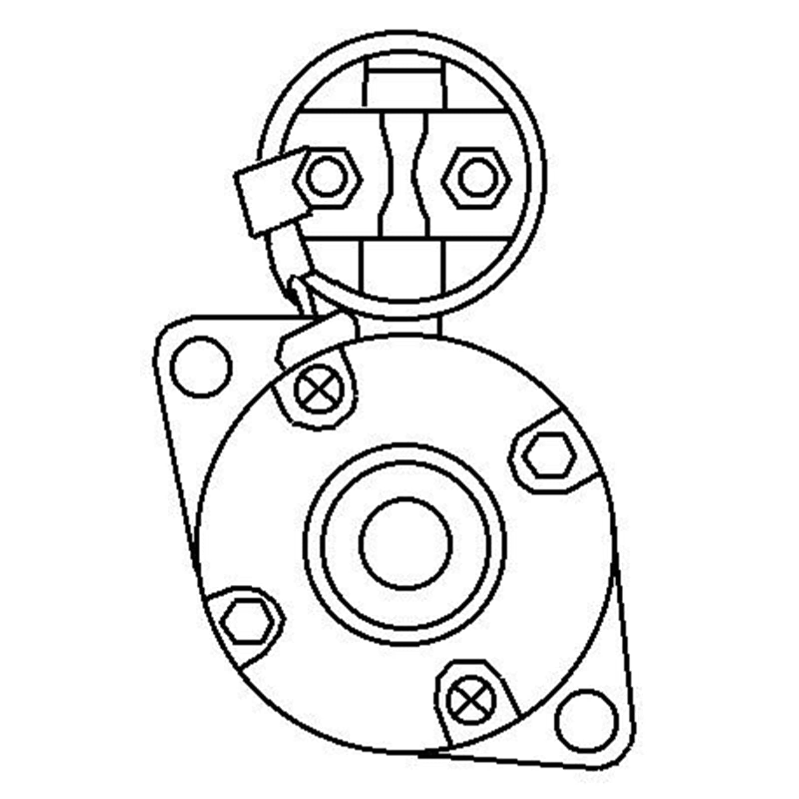 HC-Cargo Motorino d'avviamento F032111865