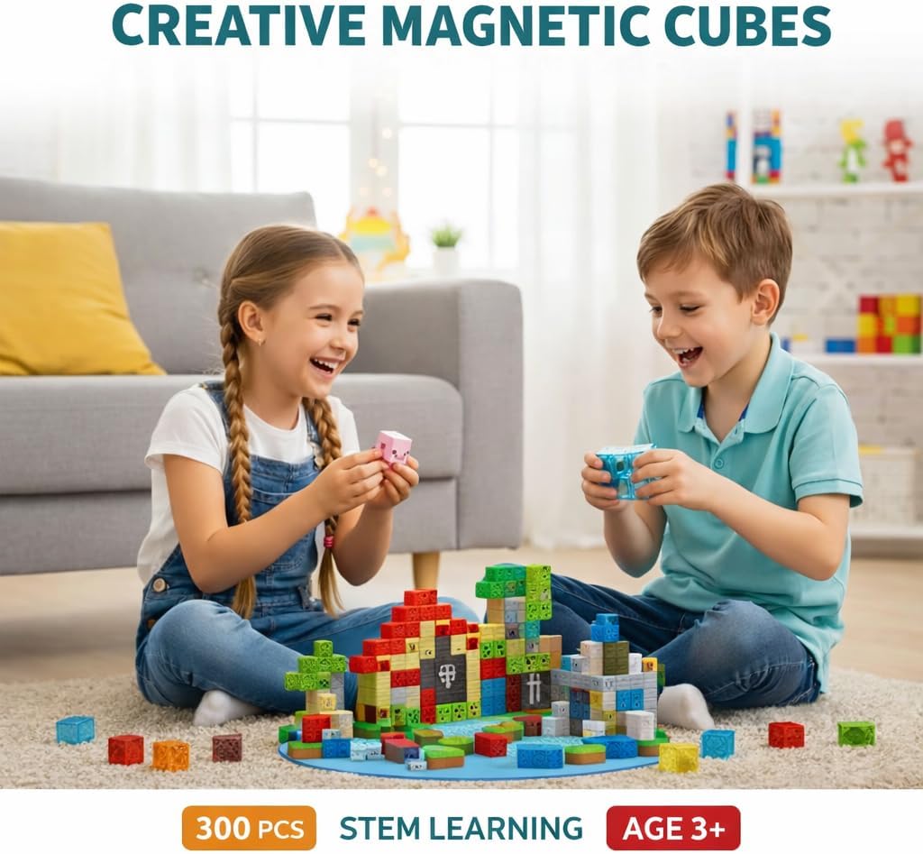 Box Contents - Magnet Cubes Set