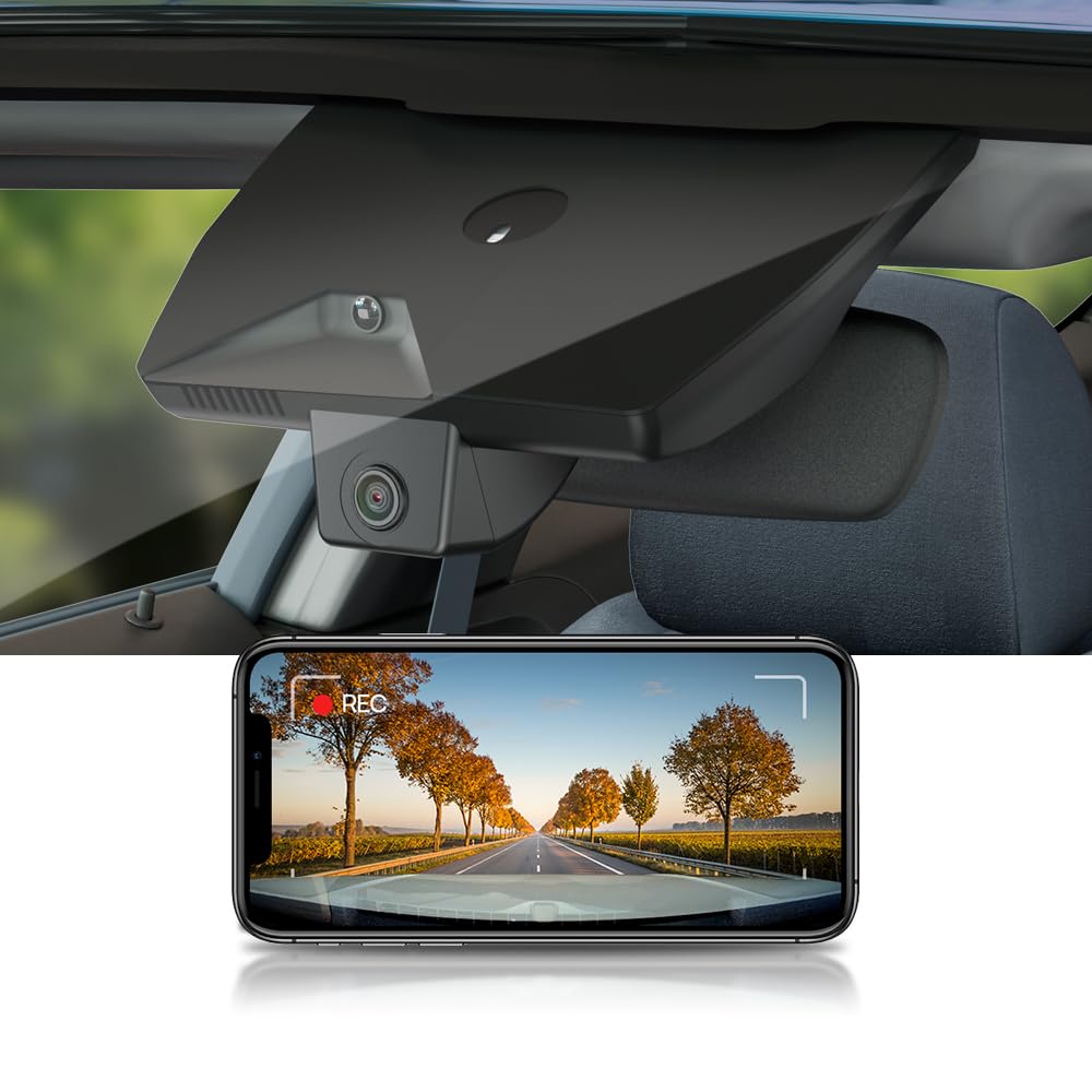 Fitcamx 4K Dash Cam Suitable for Hyundai Sonata 2024 2025 Hybrid Part No L1600 OEM Factory Look 2160P