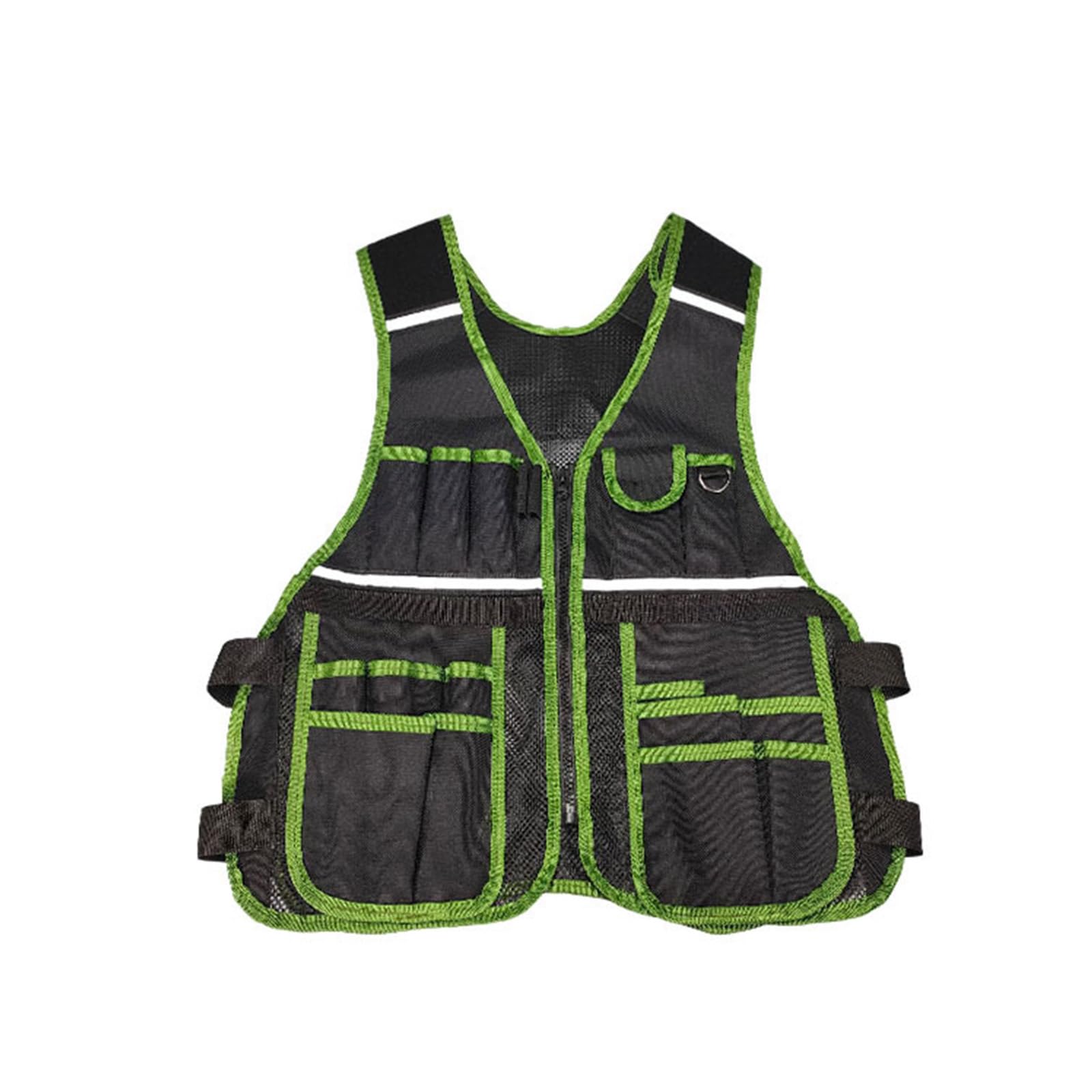 Apglsxy Green Industrial Tool Carriers Vest Electrician Tool Vest With Multiple Pocket For Carpenters Garden Professional Electrician