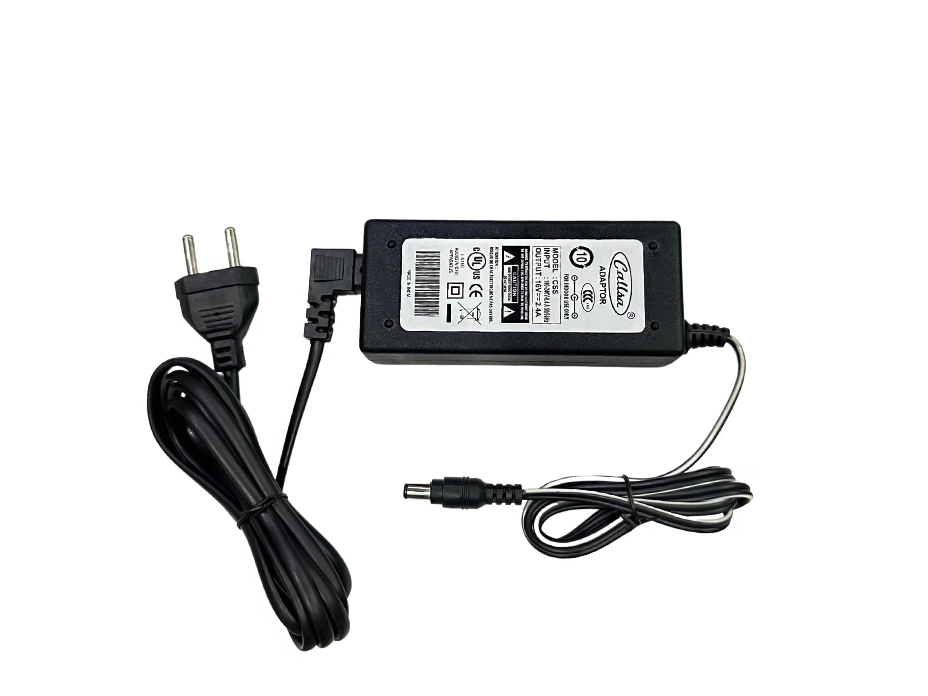 Callsa 16 Volt 2.4 Amp Compatible for Yamaha PA 300, 301 Power Adapter, (16V 2.4A) SMPS, It Suitable for All Musical Keyboard PA300, 3000, 2000, 2100, S-700, 1500, 1000, S-500, 1100, S-900-image-10