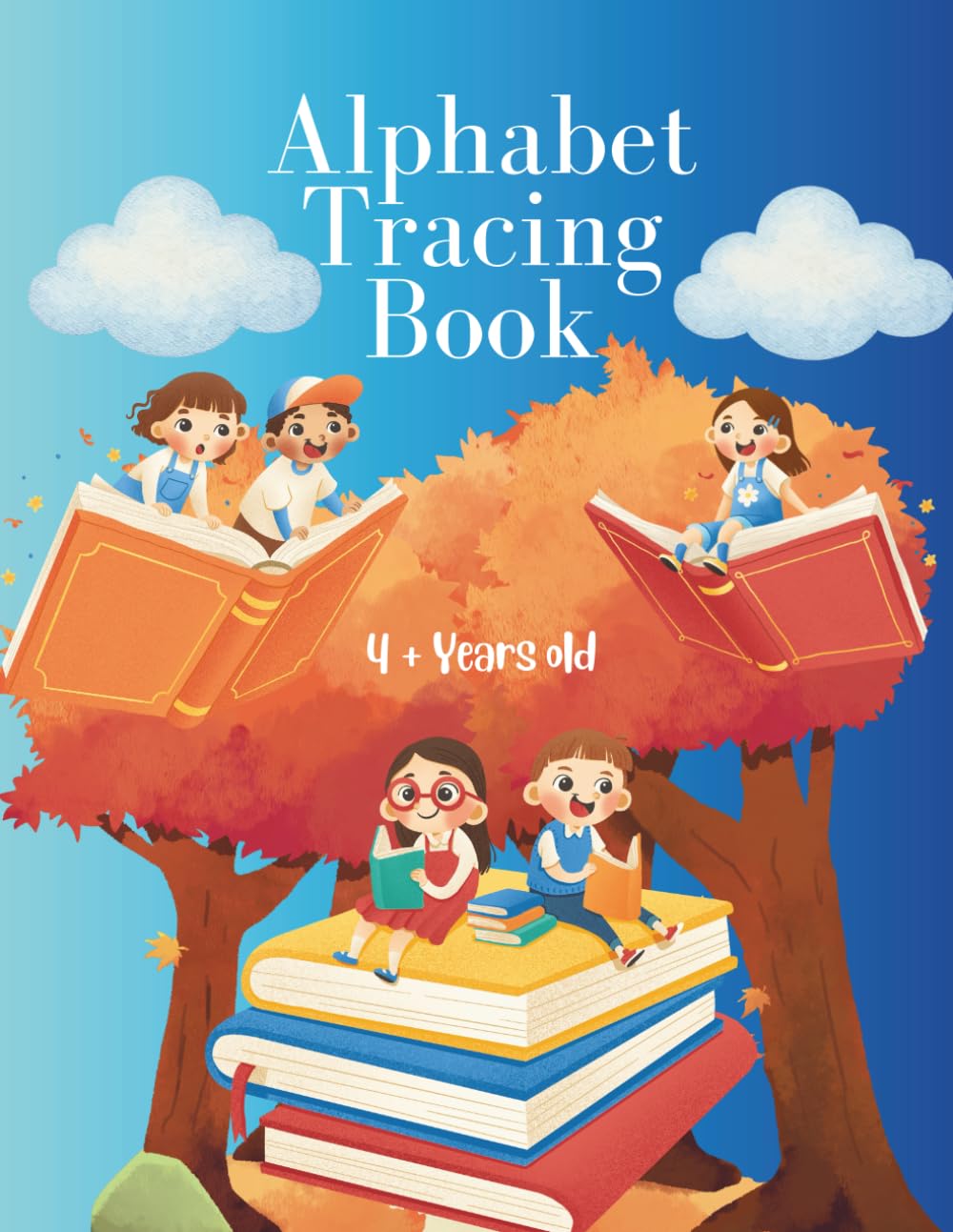 Alphabet tracing book