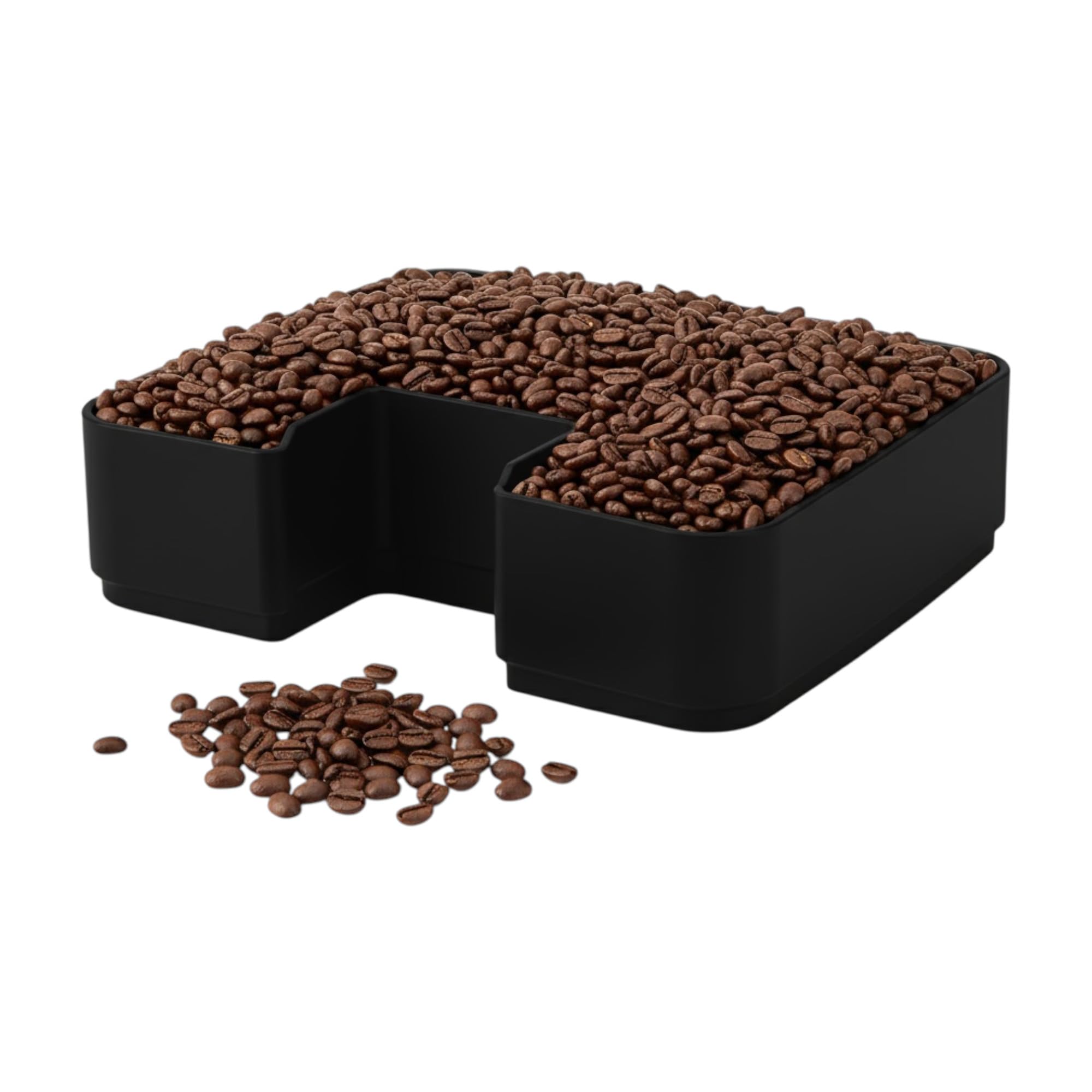 Coffee Machine Bean Tray Extension Compatible with Philips Series and LatteGo 800, 1200, 2200, 2300, 3200, 4300, 4400, 5400, 5500 Series (≈ 1 kg (2.20 lb))