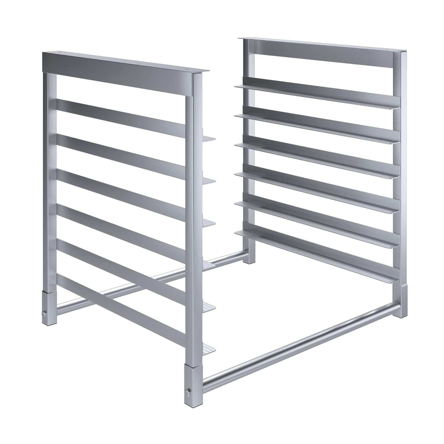 Table-Mounted Aluminum Bun Pan Rack for 30