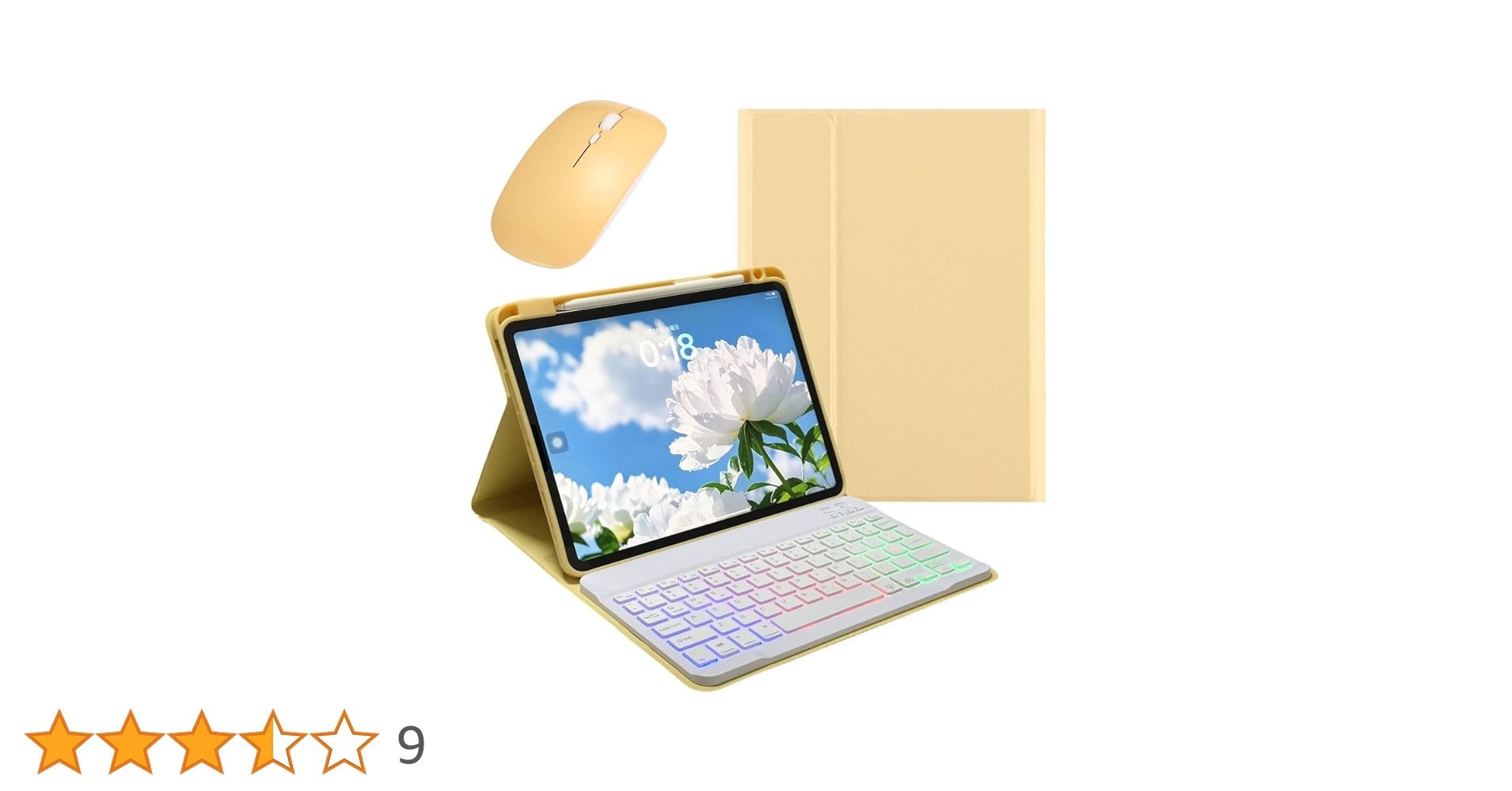 Amazon.co.jp: マウス付き iPad（A16) バックライトキーボード