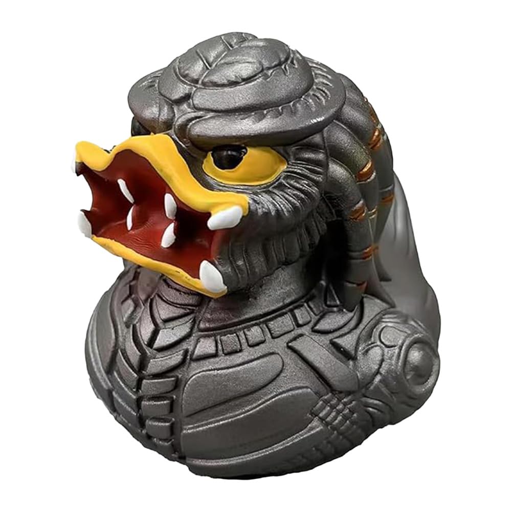 Pufei Resin Alien Duck Gothic Gifts Unique Collectibles Home Office Desktop Decor (D)