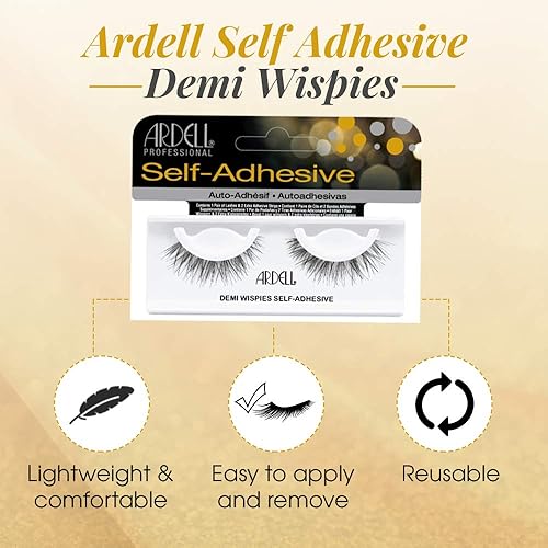 Miniatura 2 de Ardell Pestañas postizas autoadhesivas Demi Wispies paquete de 4