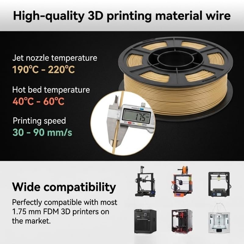 Image of 3D Printer Filament 1.75mm Filajoy3D 3D Printing Filament 250g Dimensional Accuracy + /- 0.03mm for Most FDM 3D Printers