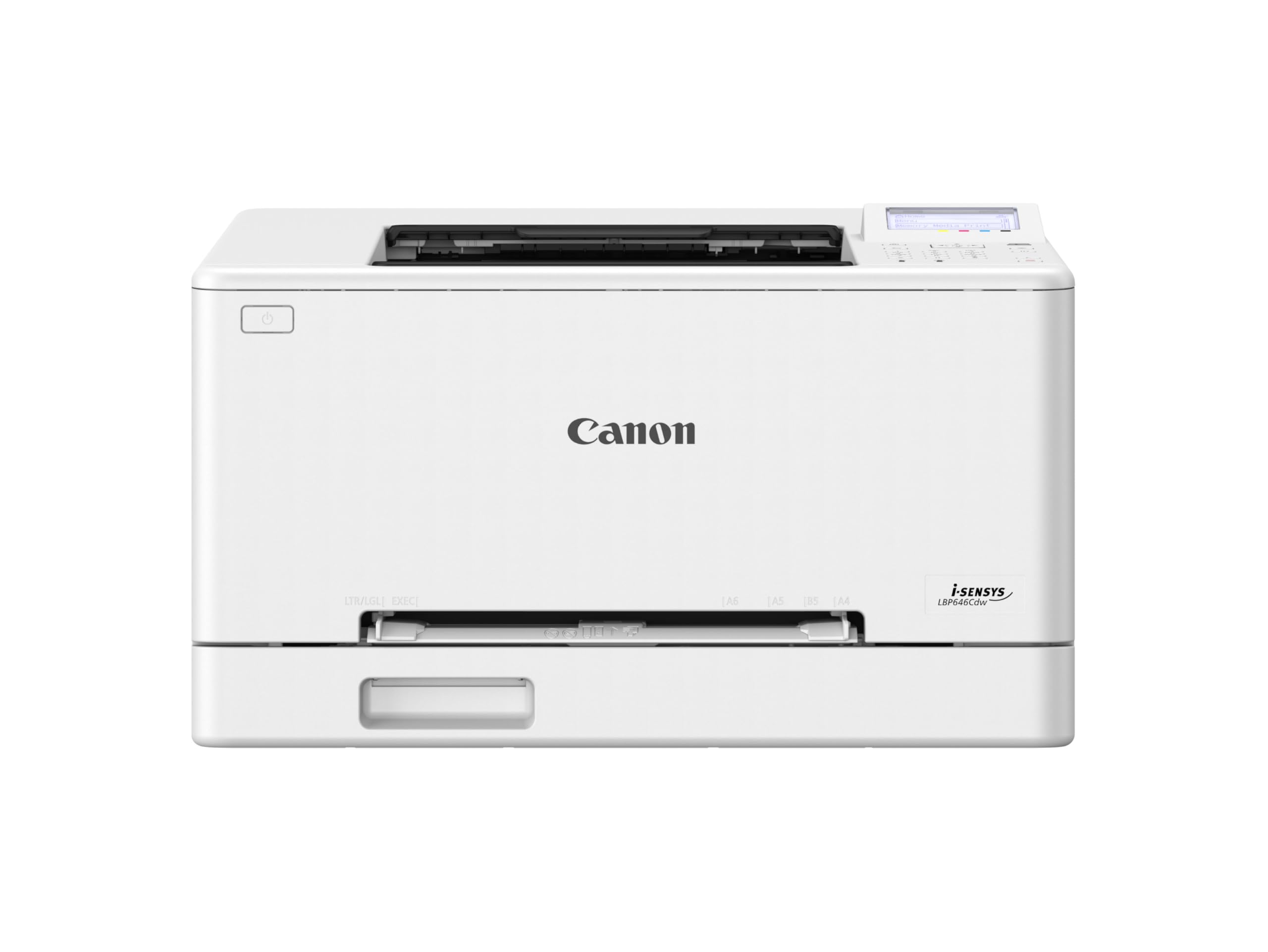 Canon i-​SENSYS LBP646Cdw - Impresora Láser en Color - hasta 25 ppm en A4-​1200 × 1200 PPP - Impresión Automática a Doble Cara - Wi-​Fi, Ethernet y USB - Impresión Segura