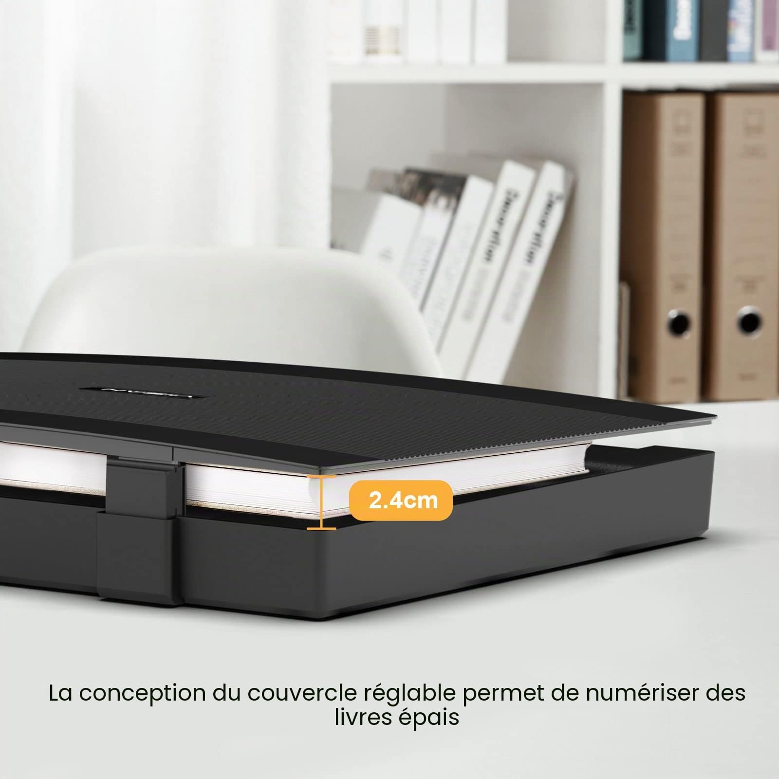 Viisan VF 3240, Scanner Plat Din-A3. Max. Résolution : 2400 x 2400 dpi. Compatible avec Windows et Mac Pilote Disponible