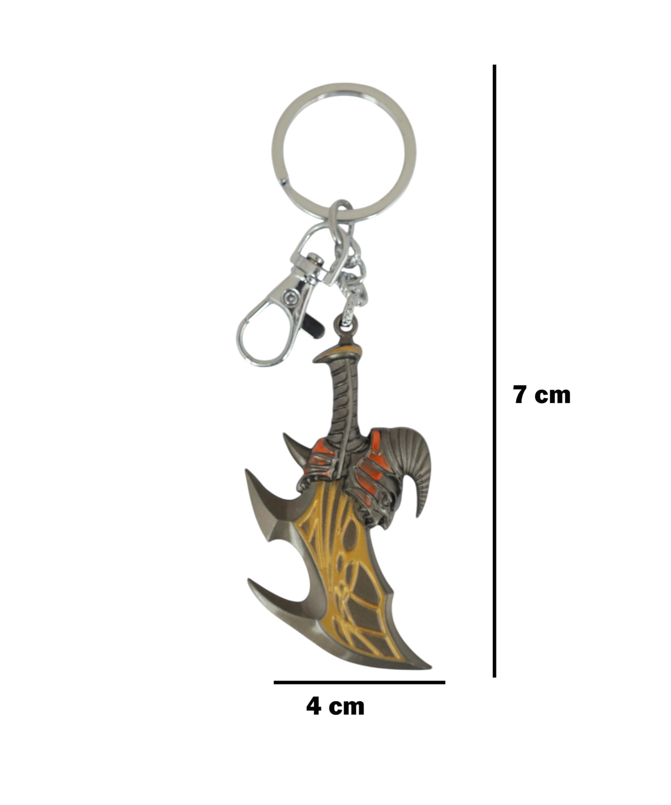 Premium Metal Keychain Collection � Iconic Game & Anime Characters � Durable & Stylish Key Accessories (Orignl Shining) 3