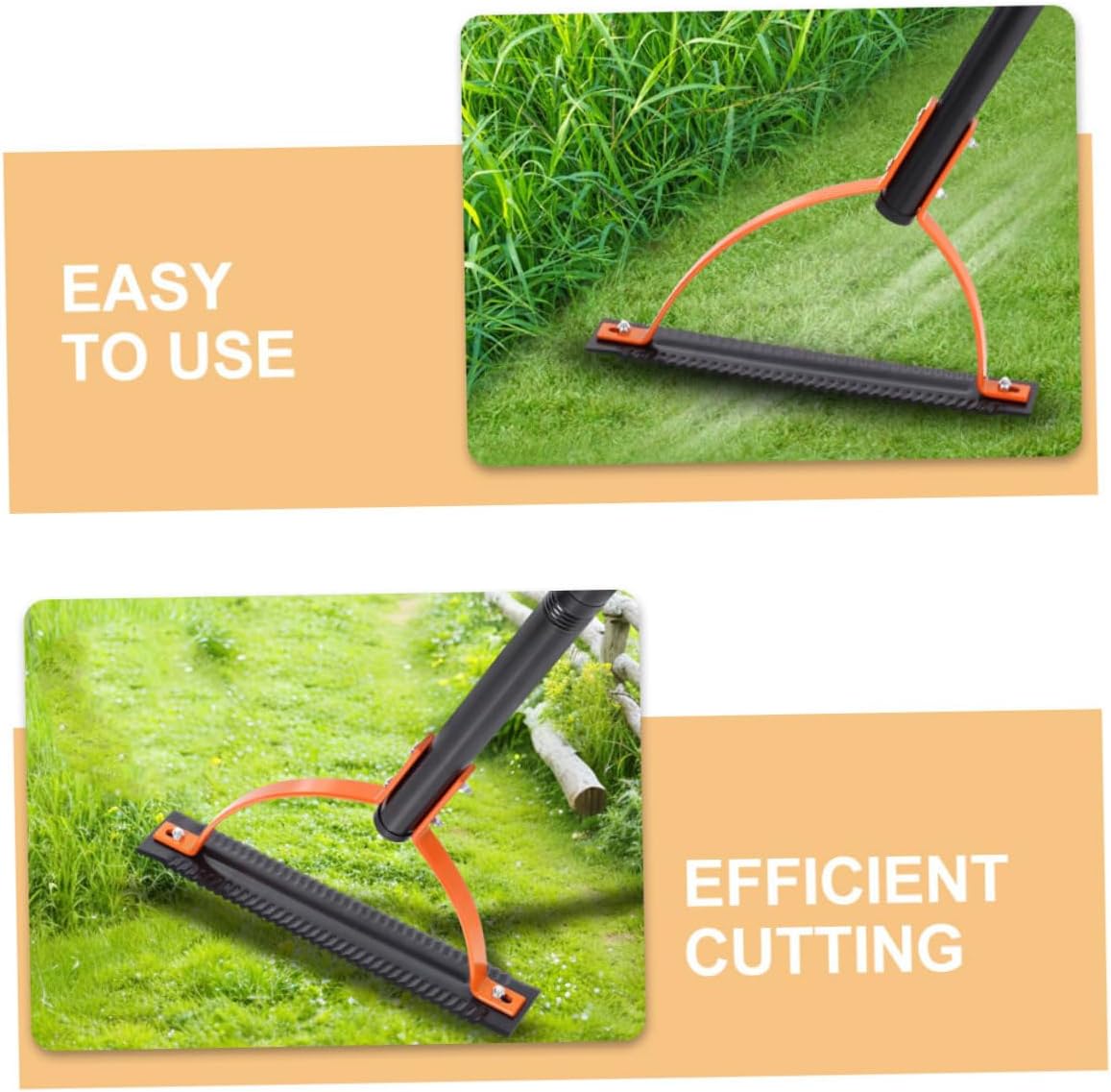 Grass Cutter Replacement Metal Trimmer Cutters Weed Accessories Manual Grass Whip Efficient Cutting for Garden Outdoor Use