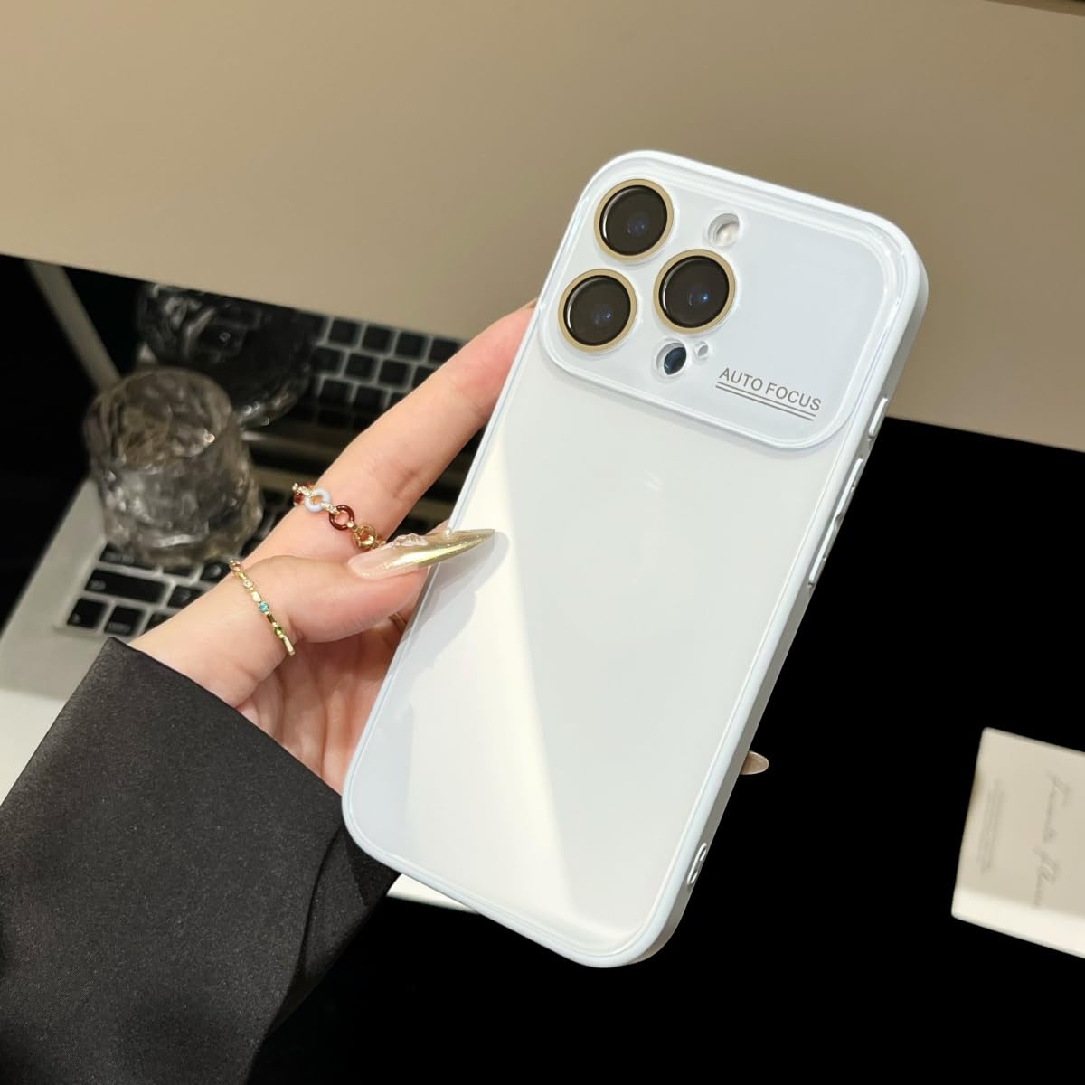 Coque antichoc iPhone 13 Pro Max verre trempé brillant bleu - 6