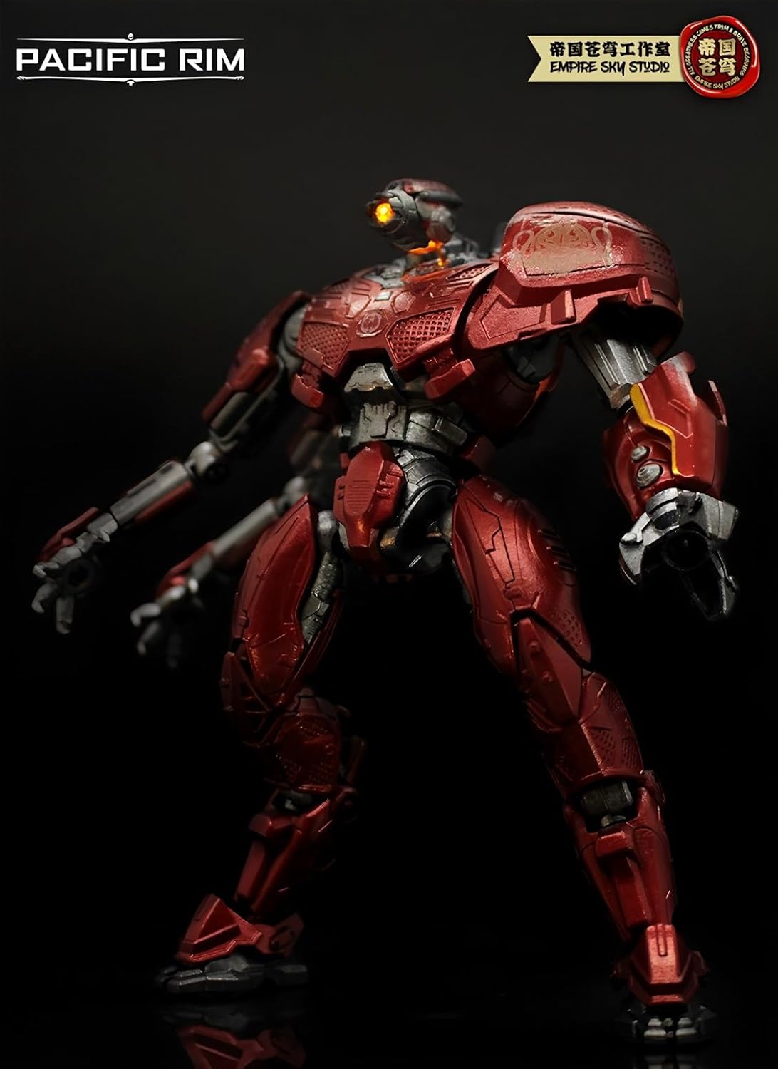 Pipigirl x Empire Sky Studio 1/12 Pacific Rim Mech Action Figure, Boxed Unique Figure Idea, 5 in Assembly Collectible Mecha Action Figures Kits