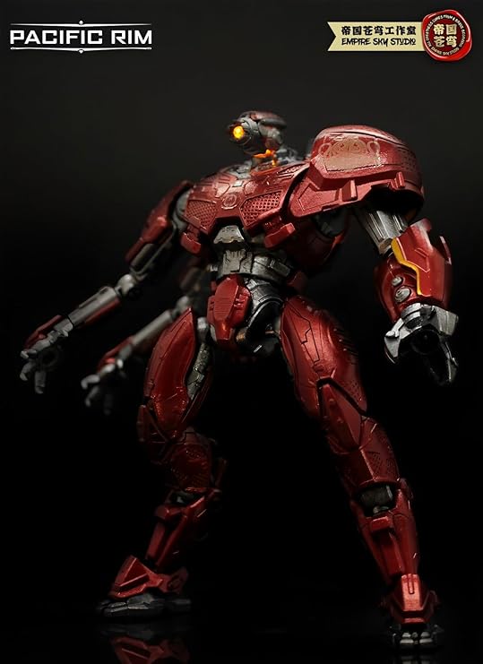 Pipigirl x Empire Sky Studio Pacific Rim Mech Action Figure, Boxed Unique Figure Idea, 5 in Collectible Mecha Action Figures Kits