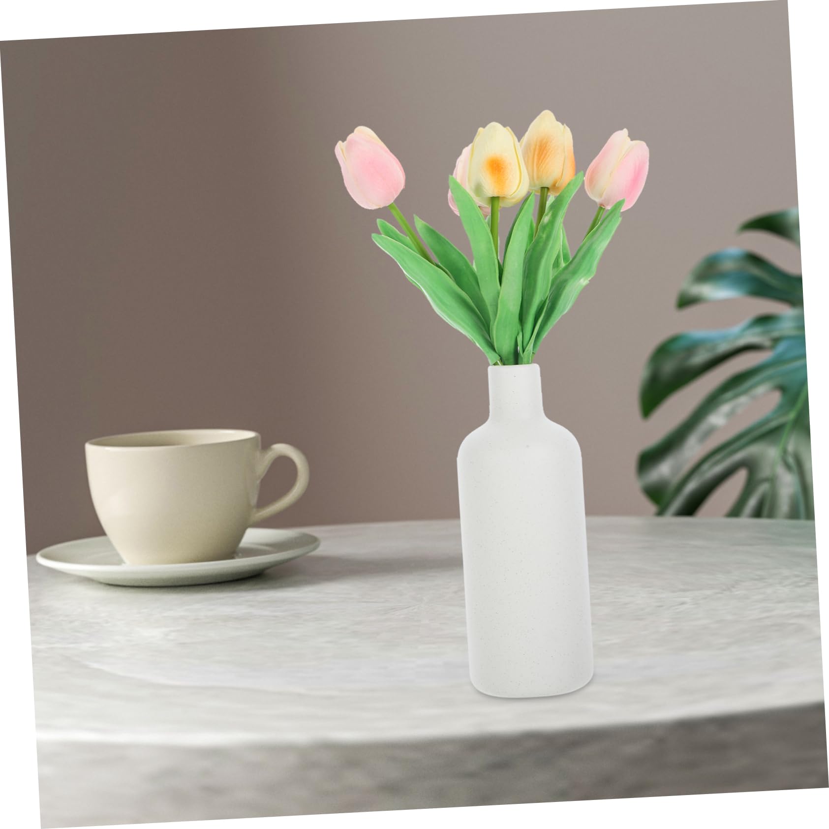 PRETYZOOM 4pezzi Vasi in Ceramica Per Fiori Vaso Decorativo Per Composizioni Floreali Secche Vaso Da Tavolo Per Pranzo Per Libreria