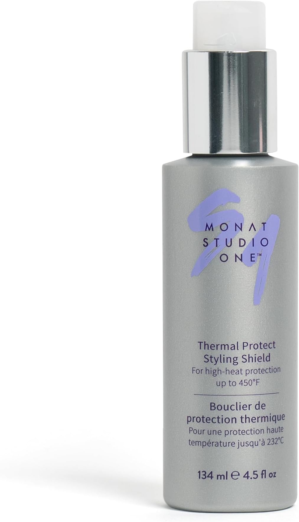 Studio One Thermal Protect Styling Shield - Heat Protectant for Hair Styling Products. Thermal Protection for Hair From Extreme Heat of Straightening Hair Products - Net Wt. 134 ml / 4.5 fl oz