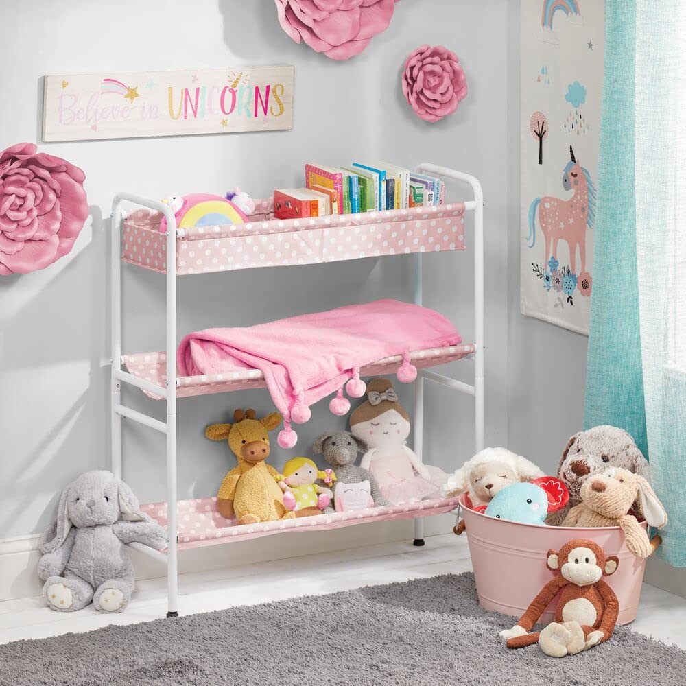 ベビーナーサリー❤アニマルデカール❤棚❤️シェルフ❤️ウォールラック❤ピンク Amazon.com: mDesign 3-Tier Metal Frame, Vertical Toy Storage