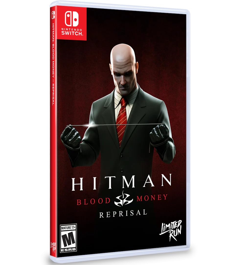 Hitman Blood Money ヒットマン ブラッドマネー switch Amazon.com: Hitman: Blood Money — Reprisal (Limited Run Games #256
