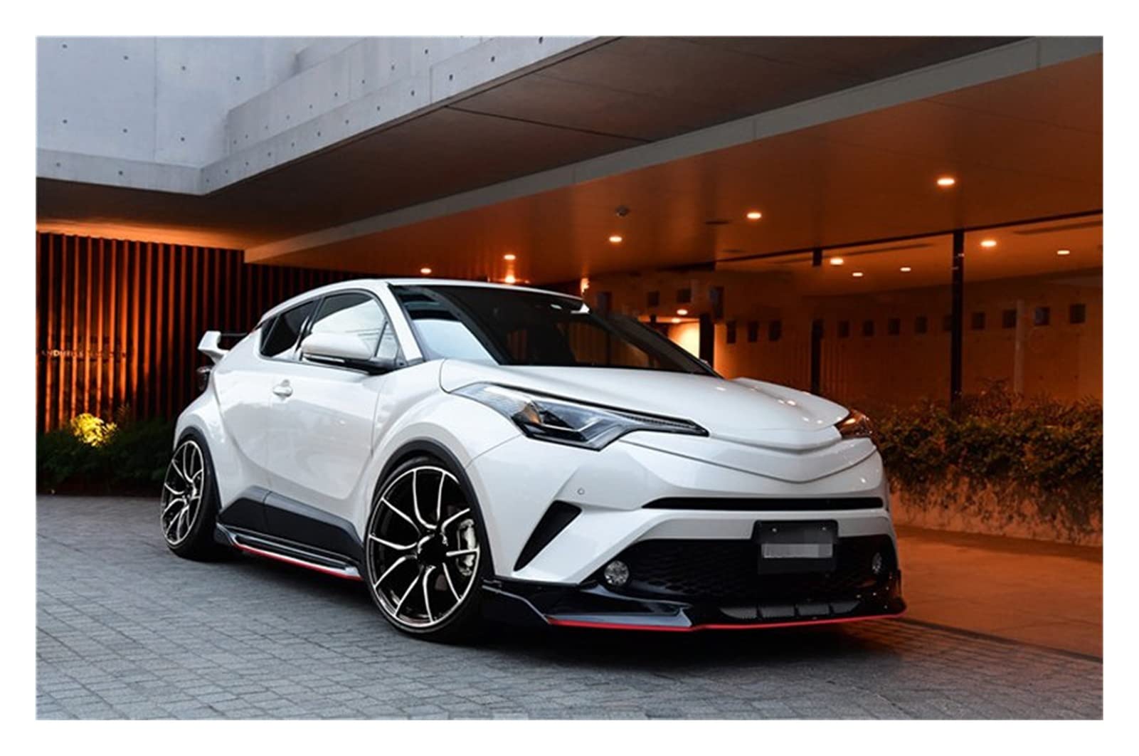 Amazon.co.jp: リア ウイング 用カースタイリングABSプラスチックCHR用