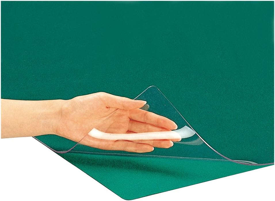 Plus 40-958 Desk Mat, Bookshelf Type, Underlayer, Single Sided, Non-Transferred, Glossy, 35.0 x 16.5 inches (890 x 420 mm)