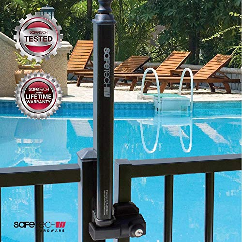 (Set of 2) Safetech SL-50H Magnetic Gate Latch - Top Pull Safety Magnetic Latching Technology Lock for Swimming Pool, Garden, Pool and Various Gates Security Lock for Kids & Pet Safety - Image 3