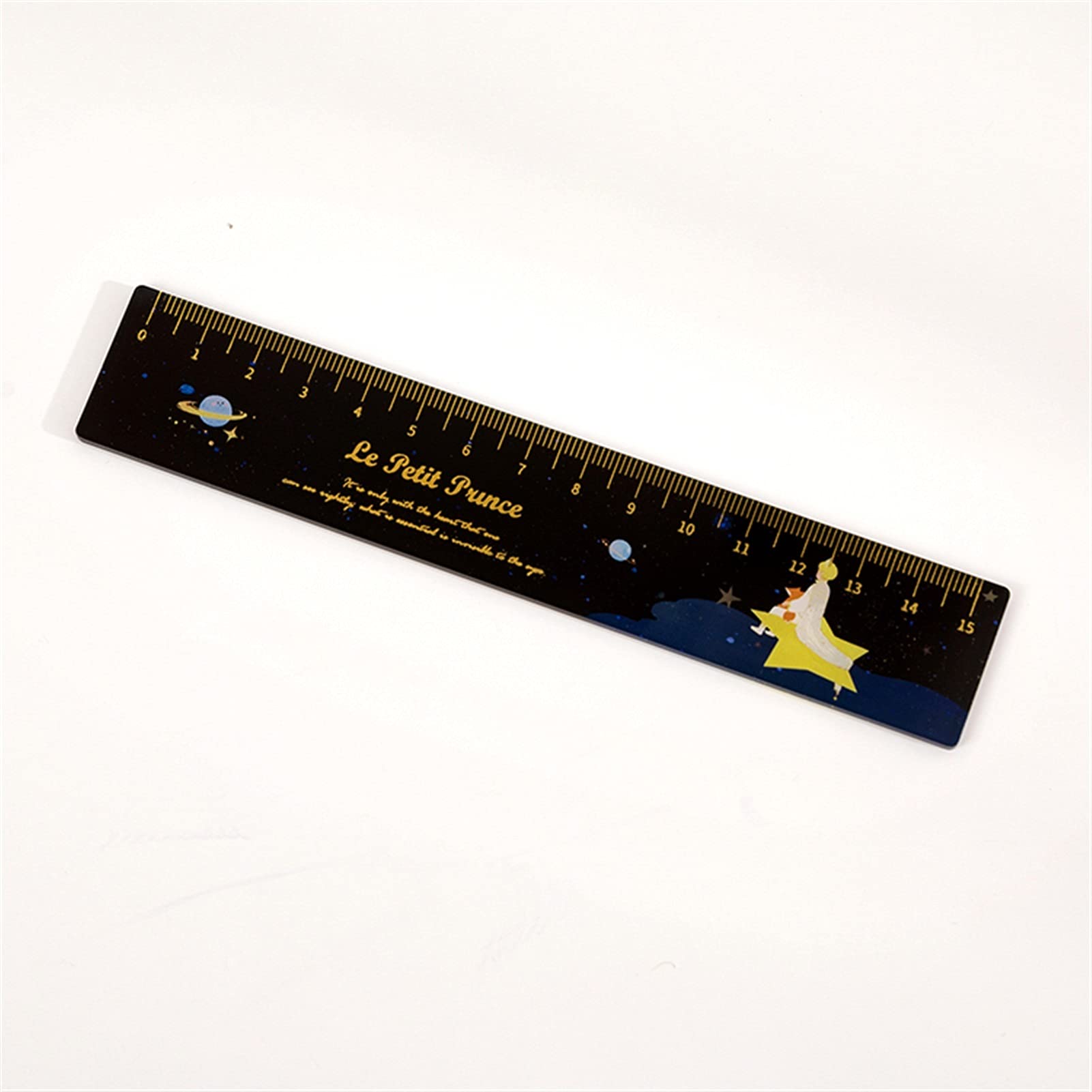 caihuashopping 4 stück Rose Planeten Acryl Lineal Hand Konto Maßnahme Mathematik Herrscher Kinder Herrscher für Schule