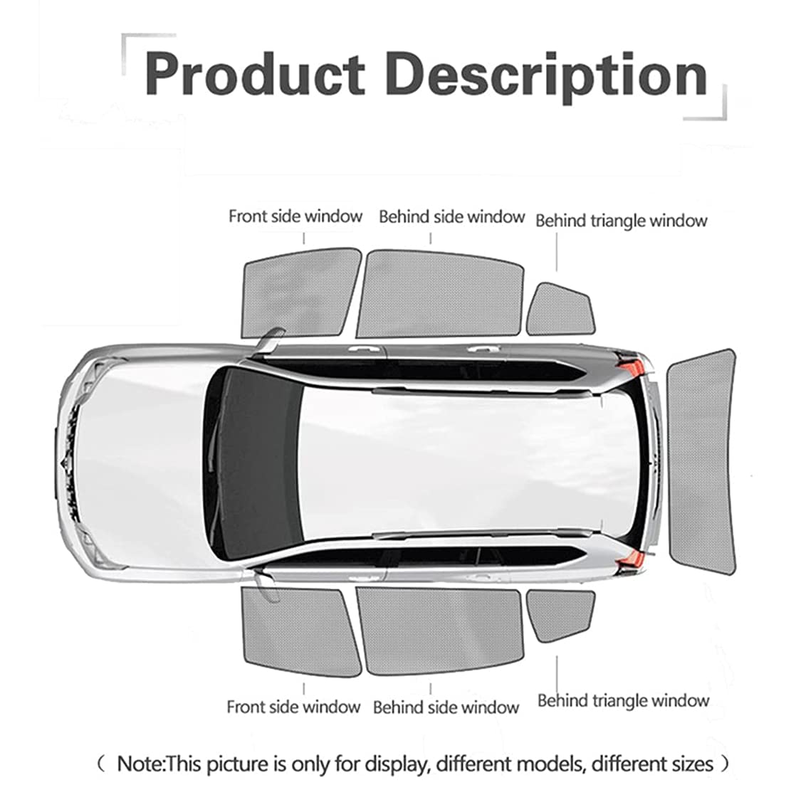 para BMW Serie 1 E87 2006-2010 2011 Coche Parasol Ventana Laterales Cortinas Protector, Autoadhesivo MagnéTica Parasols Bloqueo Rayos UV Nocivos Proteger BebéS NiñO Mascotas del Sol