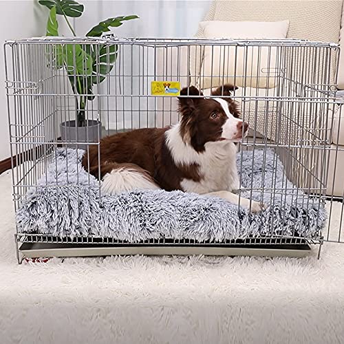 Vonabem Dog Bed Crate Pad, Deluxe Plush Anti-Slip Pet Beds, Washable Dog Crate Mat for Large Medium Small Dogs Breeds… - Image 4