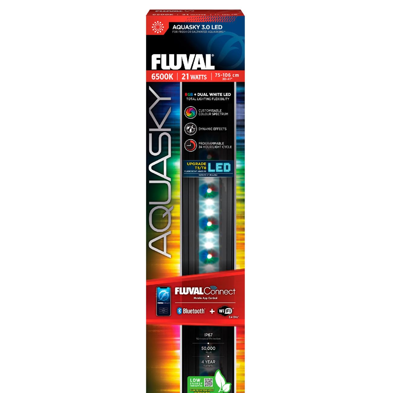 Fluval AquaSky LED 3.0 21W, 75-106,4cm