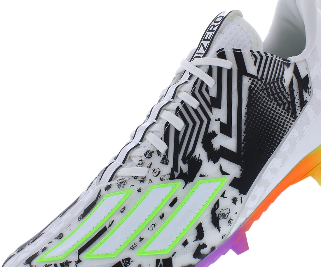 adidas Adizero 12.0 Mismatch Mens Shoes Size 15, Color: Cloud White/Team Solar Green/Core Black